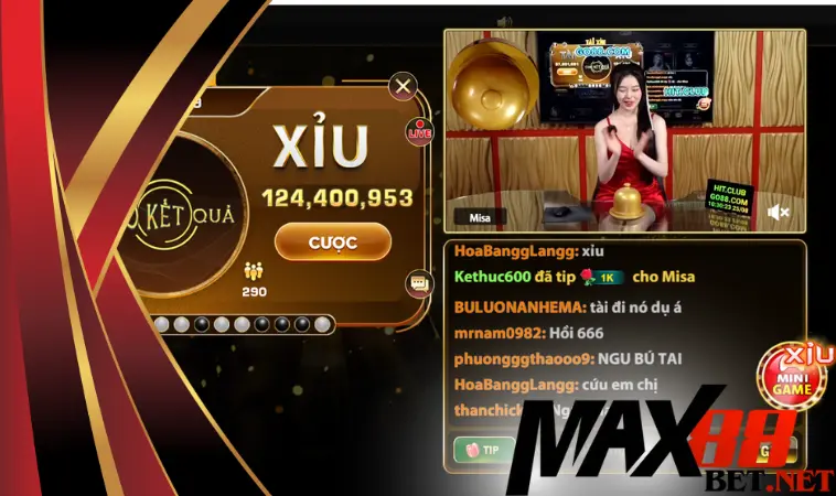 Live casino Max88 - hào hứng hơn nhờ 3+ này!