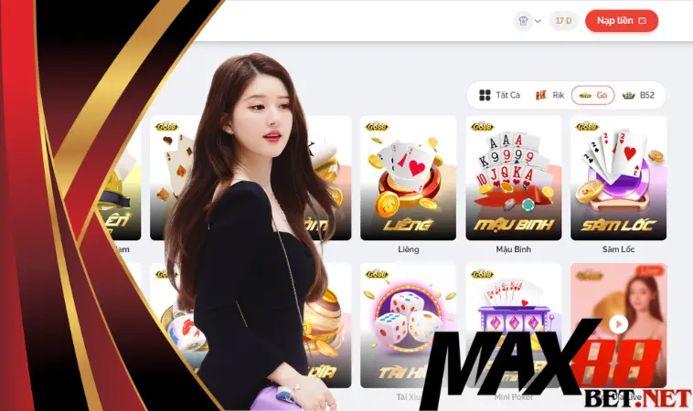 Max88 game bài đổi thưởng đẳng cấp, đáng chọn hàng đầu Việt Nam