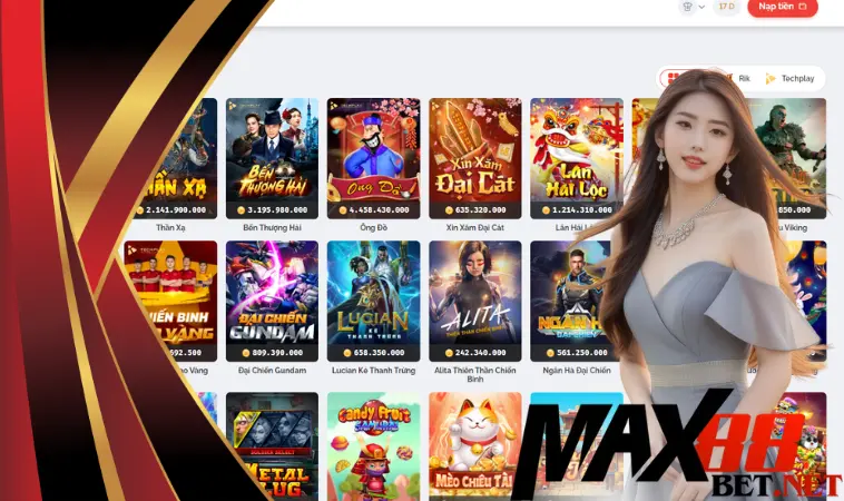 Nổ hũ Max88- giao diện đỉnh cao, mọi trải nghiệm đều sắc nét